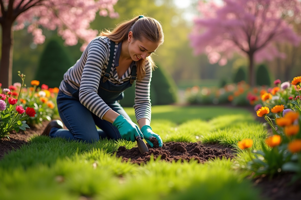 jardin printemps